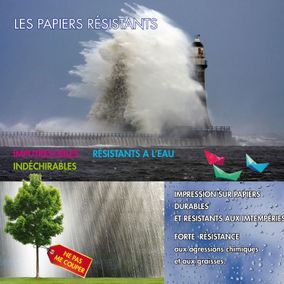 Papier résistant à l'eau